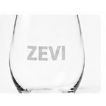 Satin Etch Imprint Example